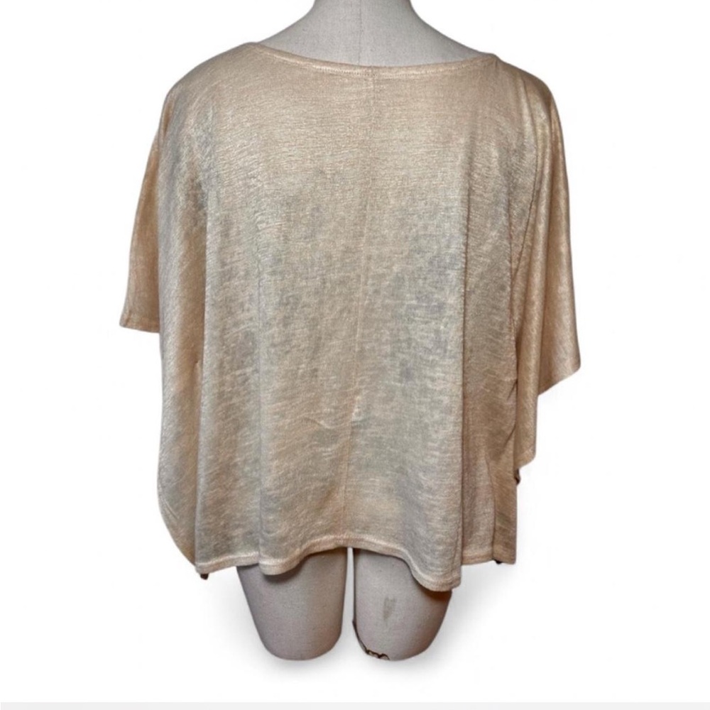 Bohemian Tribal Print Poncho Top | Cream | One Size - Picture 5 of 8